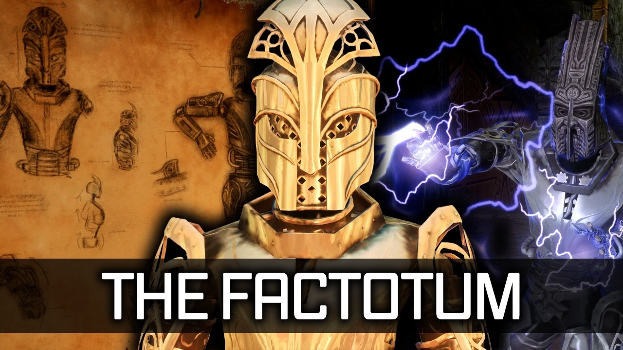 A Follower from the Clockwork City - The Factotum | Skyrim Creations