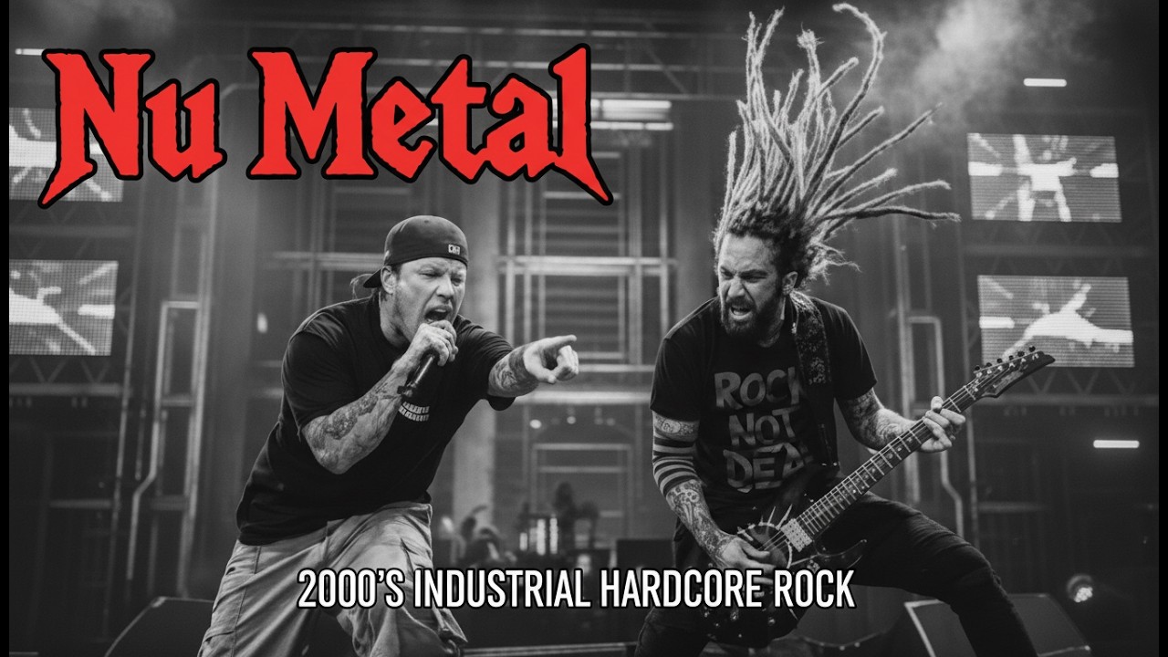 BEST OF NU METAL - Limp Bizkit, Linkin Park & P.O.D Inspired Nu Metal Rap-Rock AI Album 90s🎸