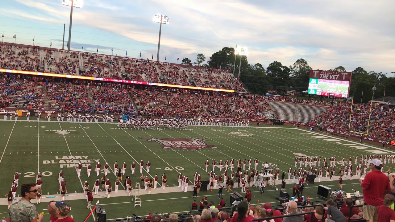 Troy University “Sound of the South” 9/1/18 Halftime