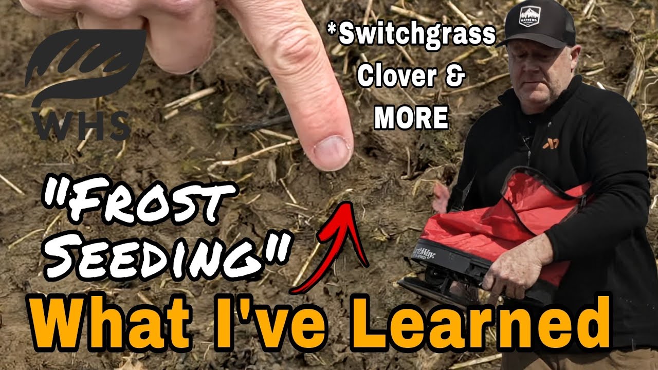 All About Frost Seeding For Wildlife