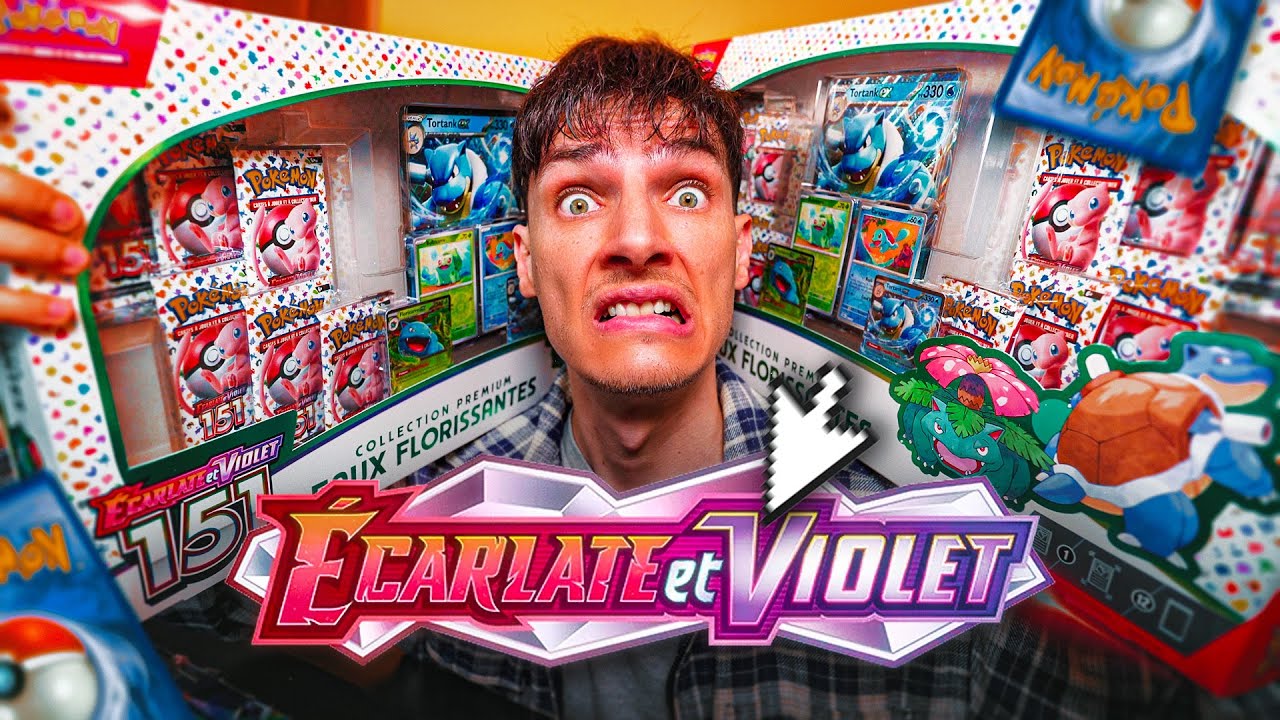 J'OUVRE 2 COFFRETS POKÉMON XXL 151 😱 Ils sont TRÈS TRÈS Chanceux 💫