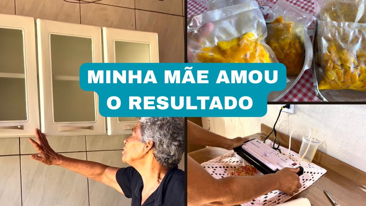 SIMPLES MUDANÇA E ELA AMOU DEMAIS/ TESTANDO A MAQUINA COM POLPA DE MANGA E GOIABA/ NUBIA VIANA