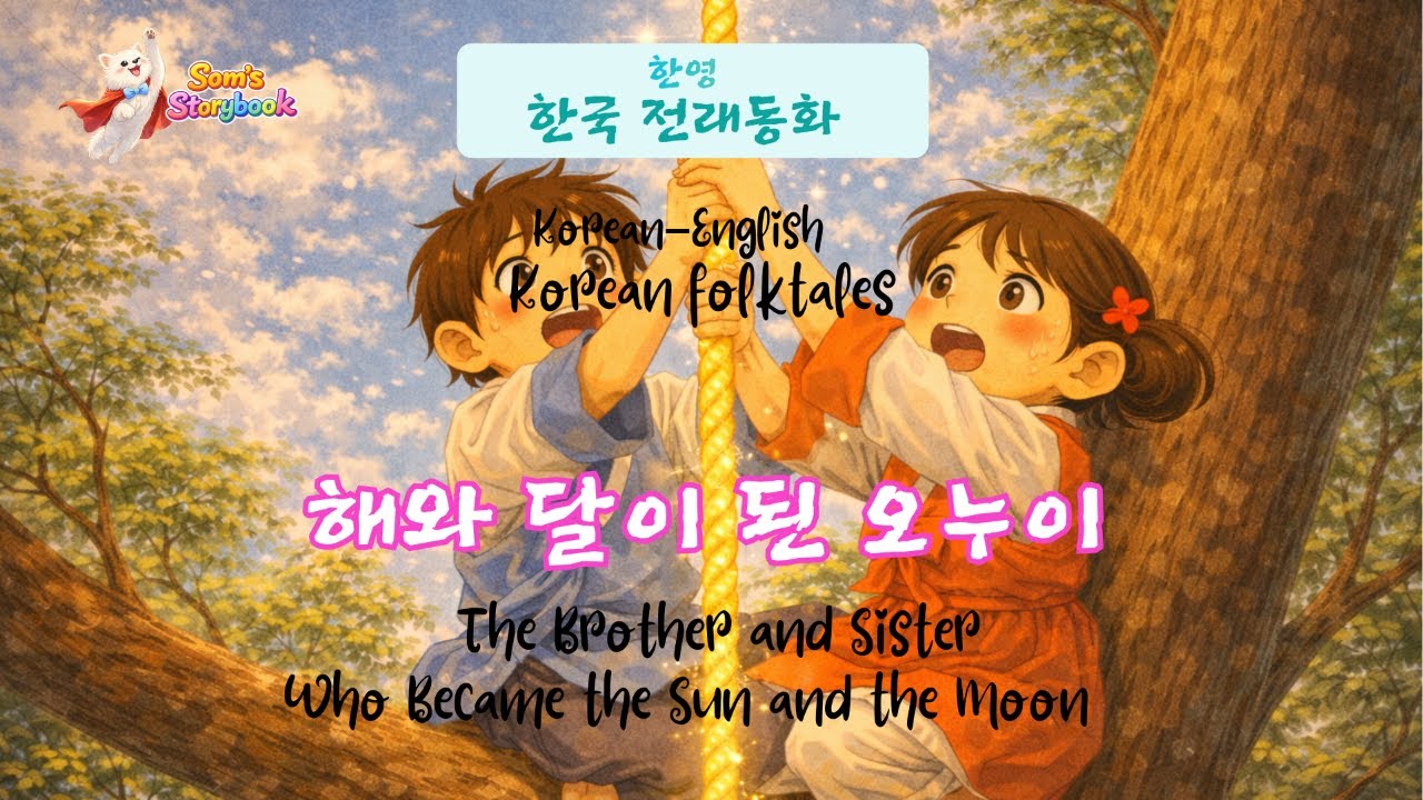 영어전래동화 (한영) 01.해와 달이 된 오누이/The Brother and Sister Who Became the Sun and the Moon