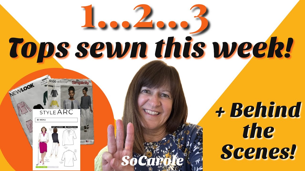 Шитьё топов — 3 обзора выкроек и закулисье #fridaysews 3 окт. 25