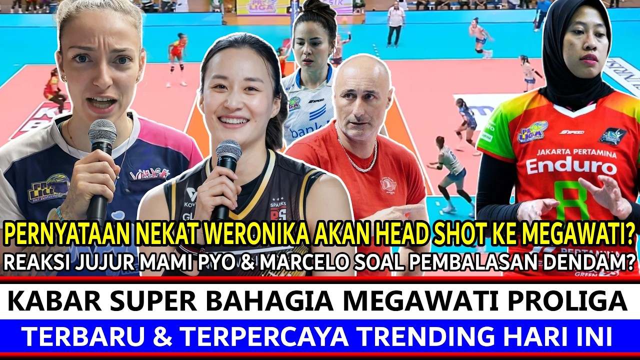 Rivalitas Makin Memanas ‼️ Reaksi Keras Weronika ke Megawati Ancam HeadShot~Kata Pyo Marcelo Really❓