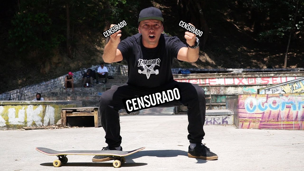 Como Manda? Halfcab Nose Nollie Flip Out (DESAFIO)