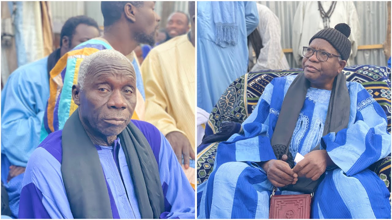 Ziarou Wa Touba Thila boubou auprès du Khalif général des baye fall et S Falilou Fall