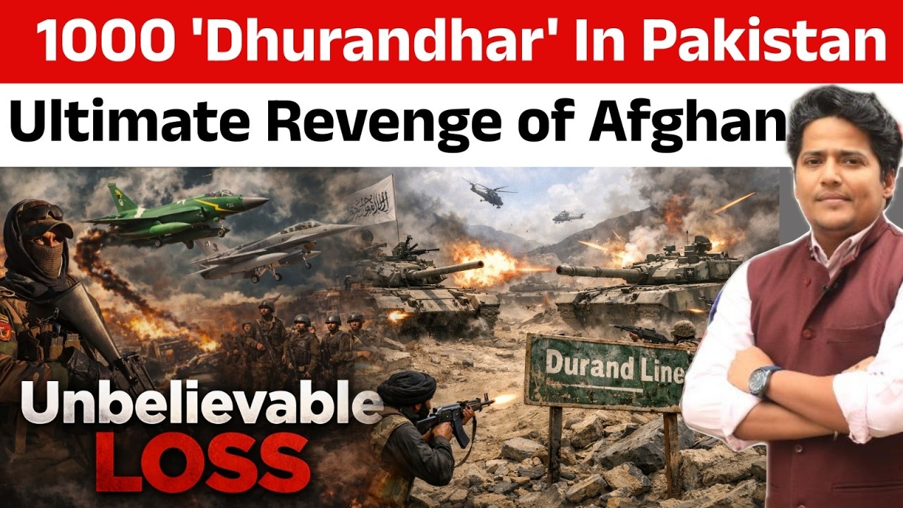 Pakistan Vs Afghanistan OPEN WAR ! Who is winning? Trump के 'नौकर' का Operation Ghazab Lil Haq Flop?
