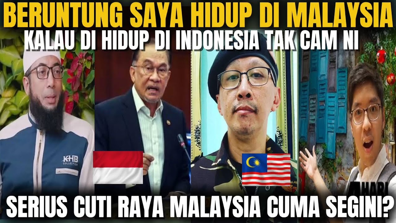 BERUNTUNG SEKALI AKU BISA HIDUP DI MALAYSIA❗KALAI DI INDONESIA HAL MACAM NI SUDAH TAK BERLAKU LAGI❓