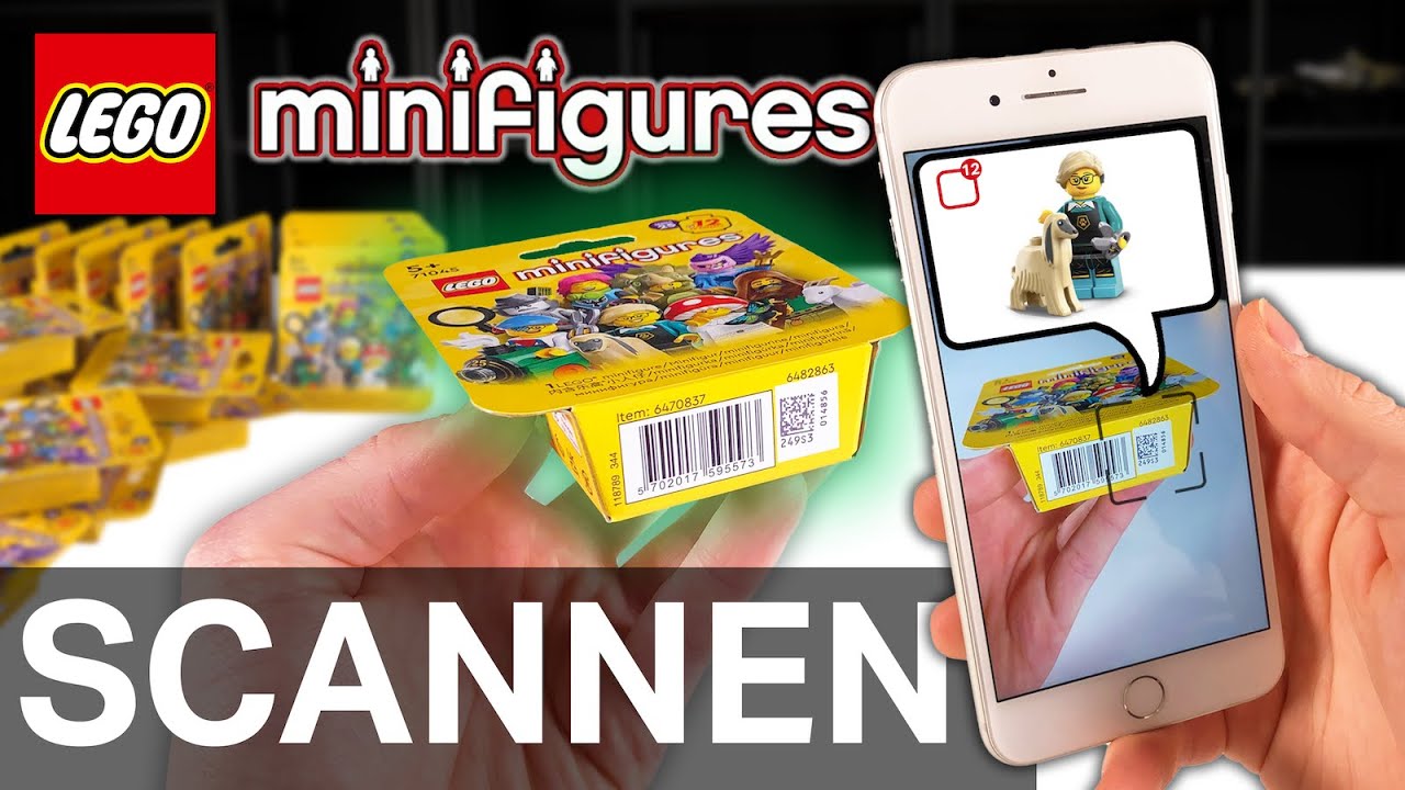 Die NEUEN Minifiguren haben ein GENIALES Feature 🔥😱 Lego CMF Serie 25 (71045) Unboxing - Scannen
