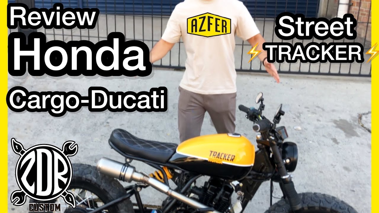 Hodna Cargo 150 🟢 Street TRACKER modificada scrambler cafe racer