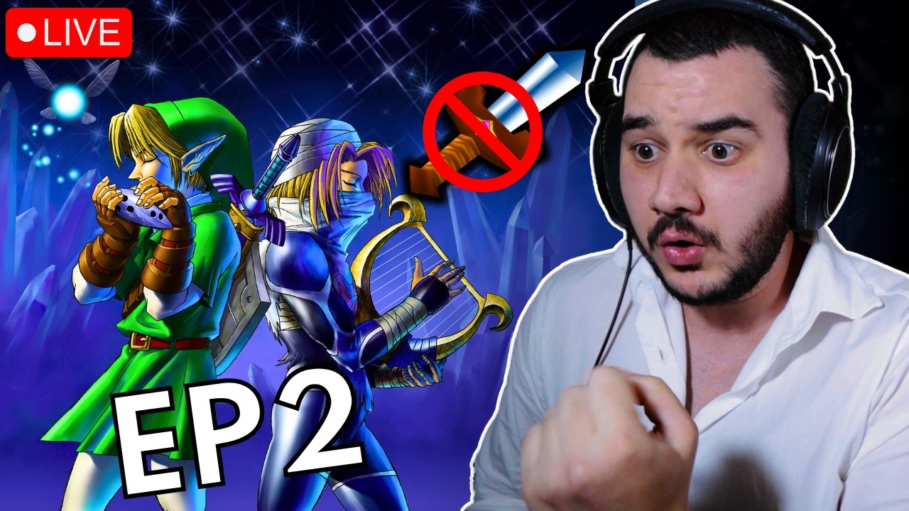 ZELDA OCARINA OF TIME (SWORDLESS CHALLENGE) - We're Gonna Need More Sticks - EP 2