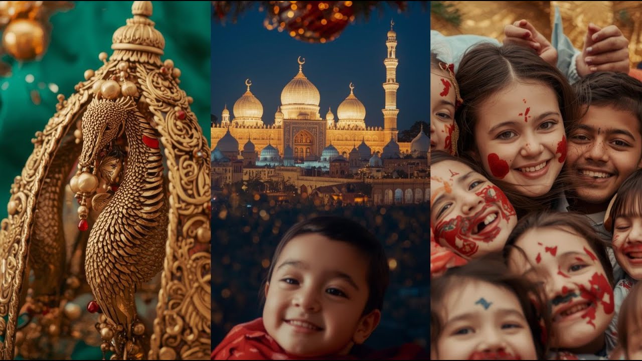 Different Lights, One Love 💛 | Festival Song for Kids