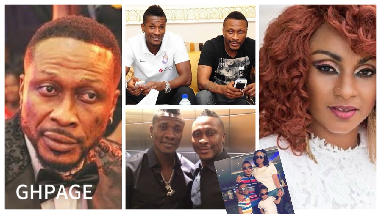 Asamoah Gyan’s Wife was married before marrying Asamoah-Brother Baffour Gyan spills court secrets