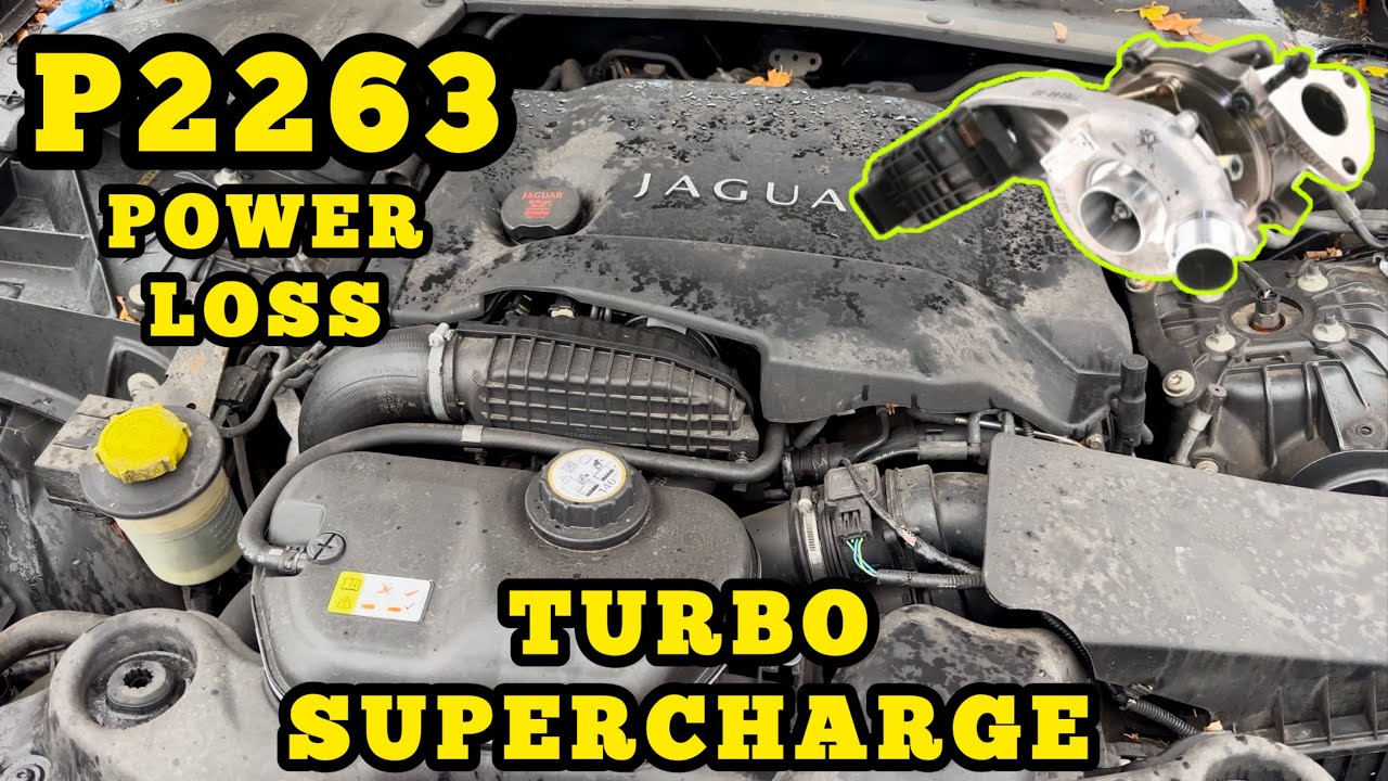 Jaguar / Land Rover P2263 Turbo SuperCharge Boost System Performance | LIMP MODE | How To Fix