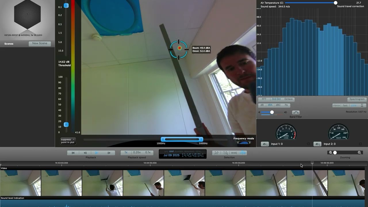 Nor848B detecting noise insulation problems