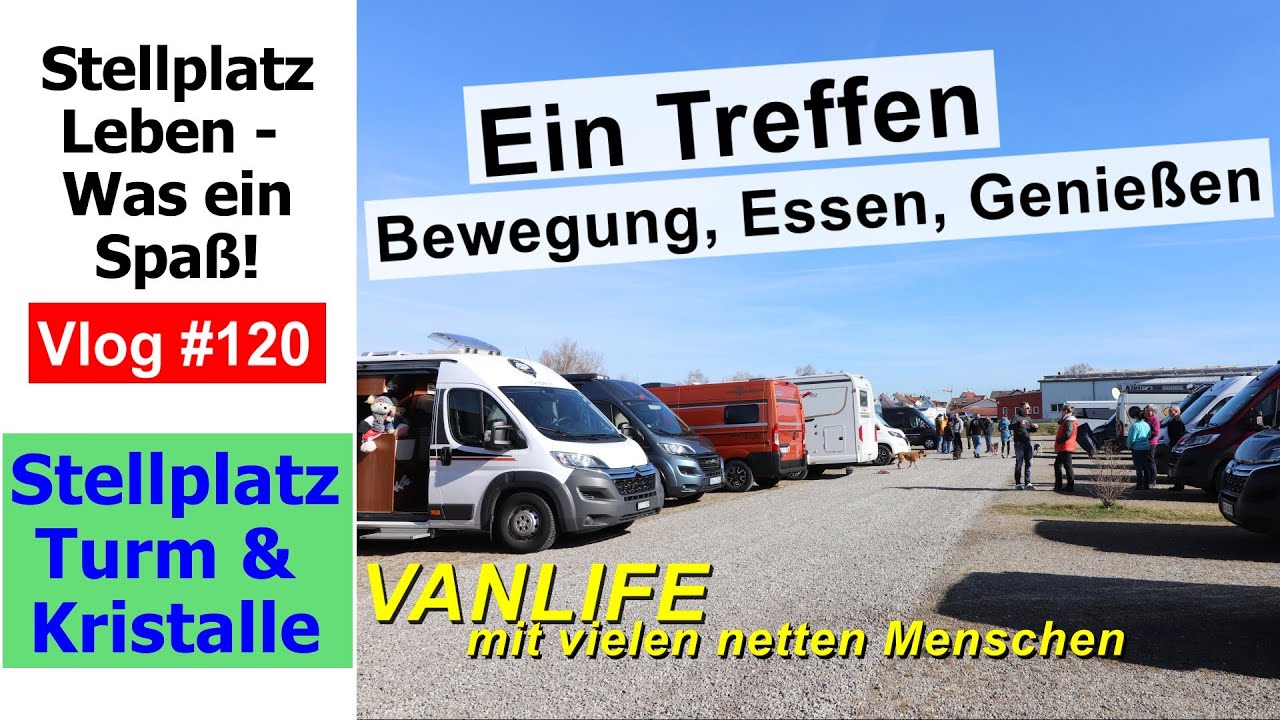 #120 DIHUTV Treffen, Reisemobilpark Turm & Kristalle, Dietingen | Mohrenköpfe, Kuchen und ne Banane
