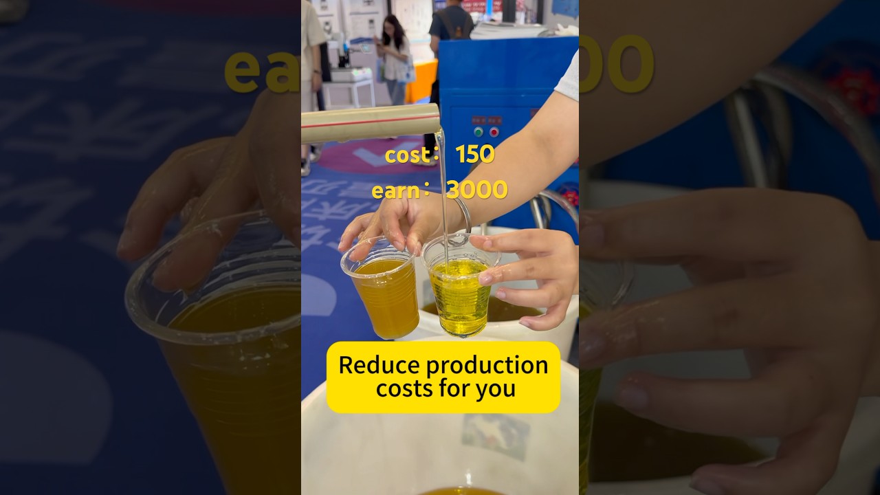 recycle waste oil, save a lot of money every year! #Filter machine #anti-rust oil #cutting fluid
