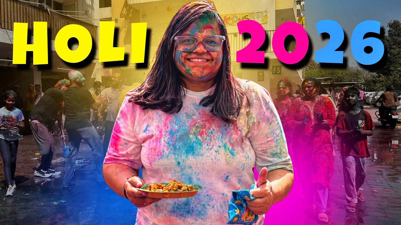Holi Vlog 2026 🫟😜✨