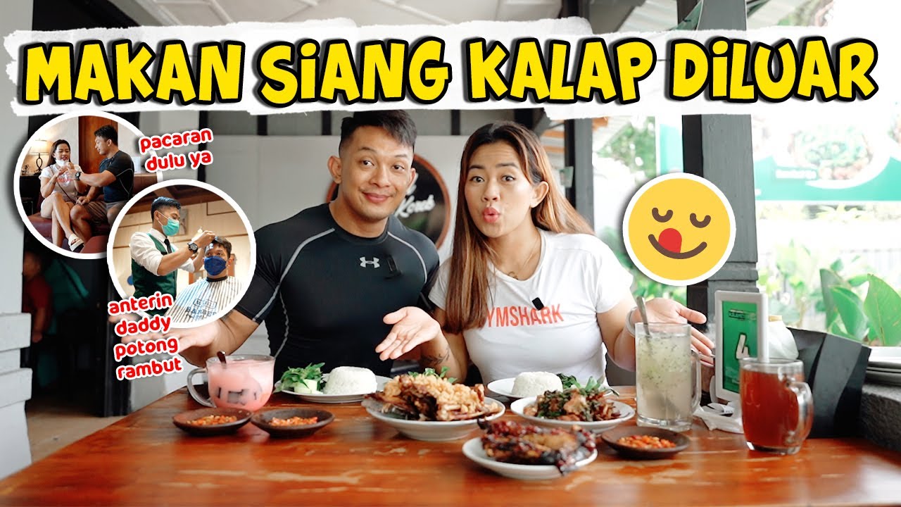 YUK IKUT KITA MAKAN SIANG DILUAR RUMAH SAMPE KALAP BANGET KALAU MAKAN | AWAS NGILER 🫣🥰