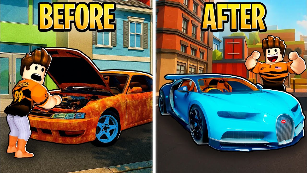 Horangi Custom Kereta Sampah Jadi Kereta Mewah 👨🏻‍🔧🔧👨🏻‍🔧┃Fix It Up Roblox Malaysia