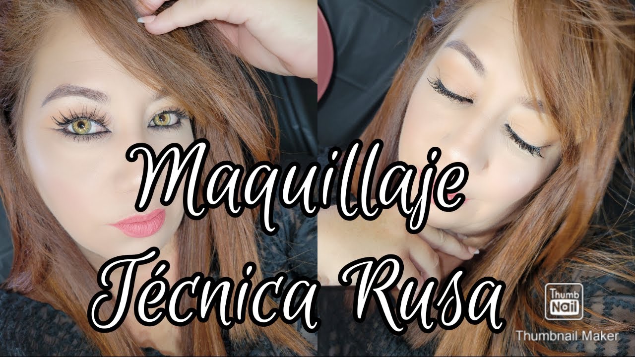 Tecnica de Maquillaje Ruso