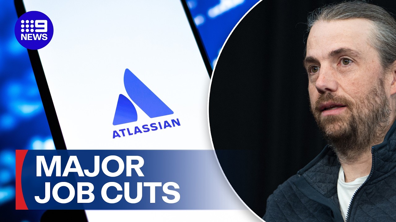 Tech giant Atlassian axes hundreds of staff | 9 News Australia
