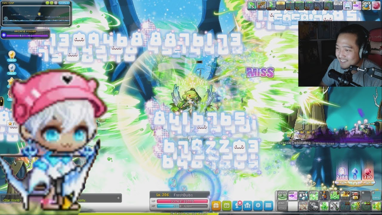 Learning how to play my Wind Archer | Maplestory