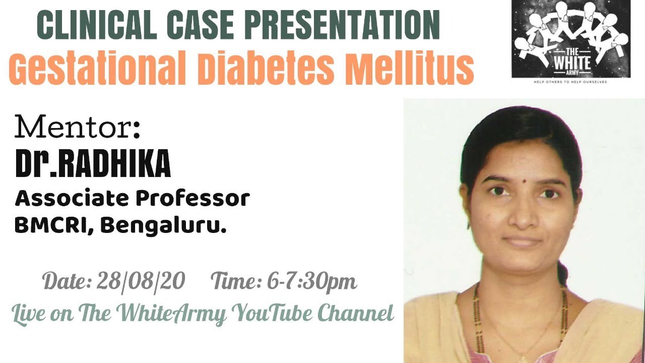 GESTATIONAL DIABETES MELLITUS Clinical case presentation