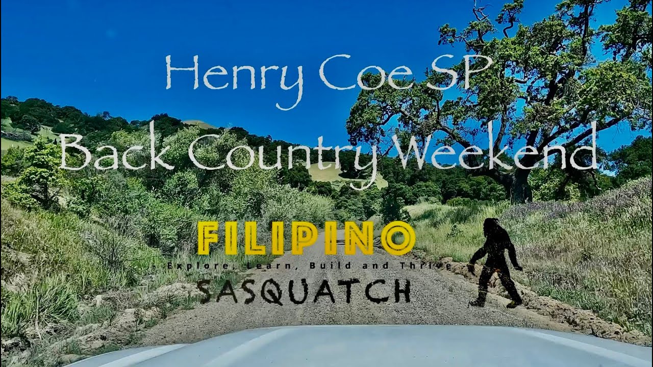 Henry Coe SP, Backcountry Weekend. Explored a few ponds and Pacheco Falls