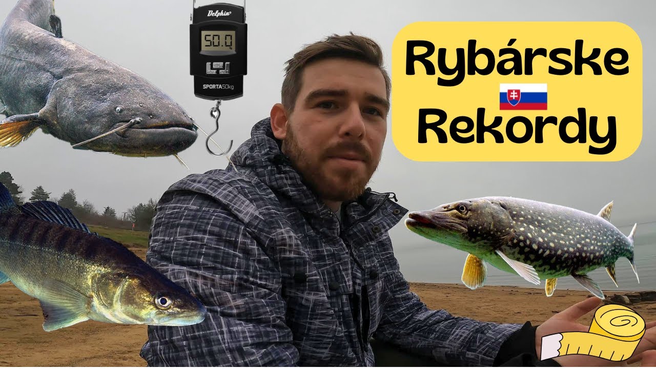 Vieš aké sú Slovenské rybárske rekordy?🐟 🇸🇰