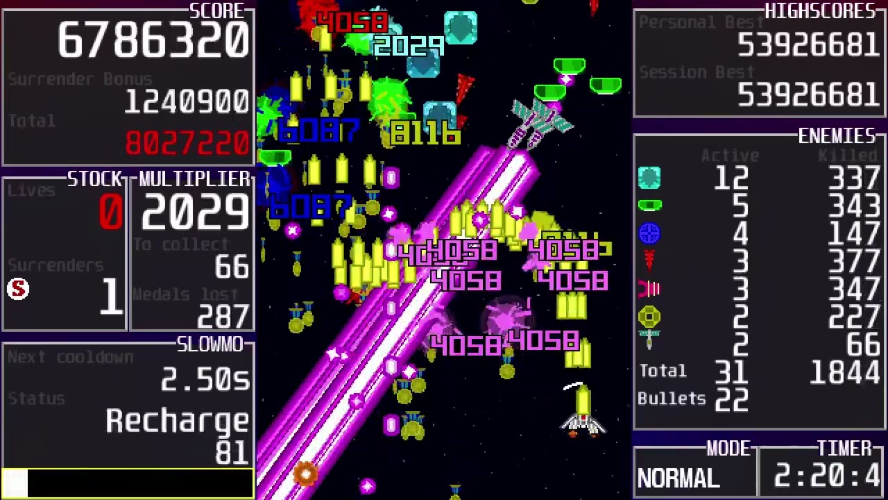 [steam] ALWAYS SURRENDER normal mode 75,845,457pts