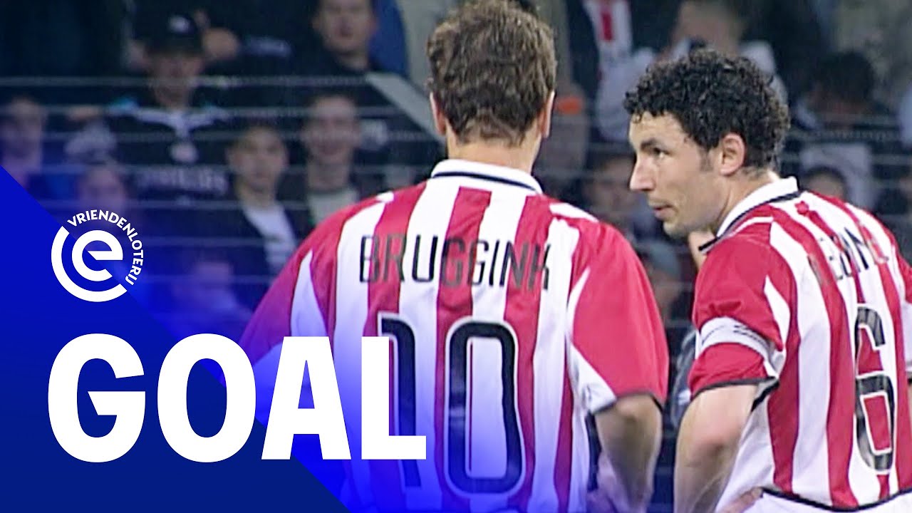 BRUGGINK KOMT ERIN EN SCOORT GELIJK TWEE VRIJE TRAPPEN!! 😍 | PSV - AZ (03-05-2003) | Goals