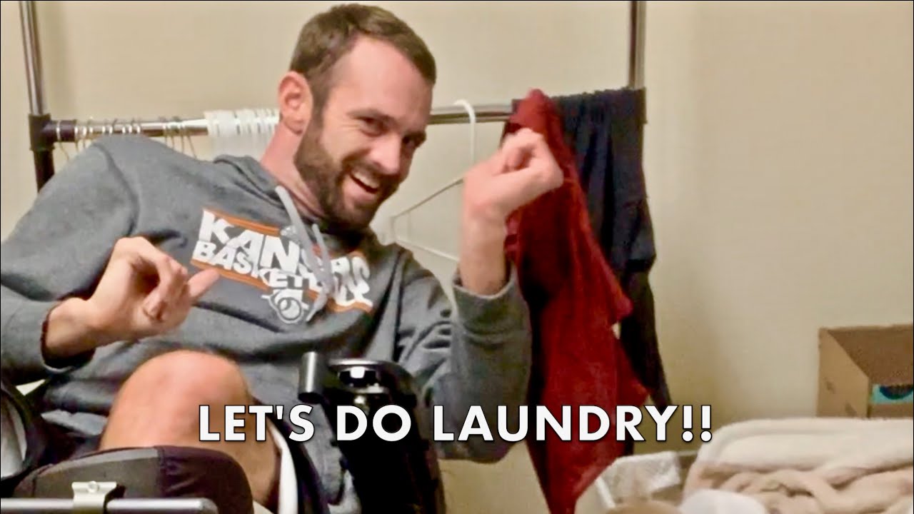 C5 Quadriplegic | Learning How To Do Laundry