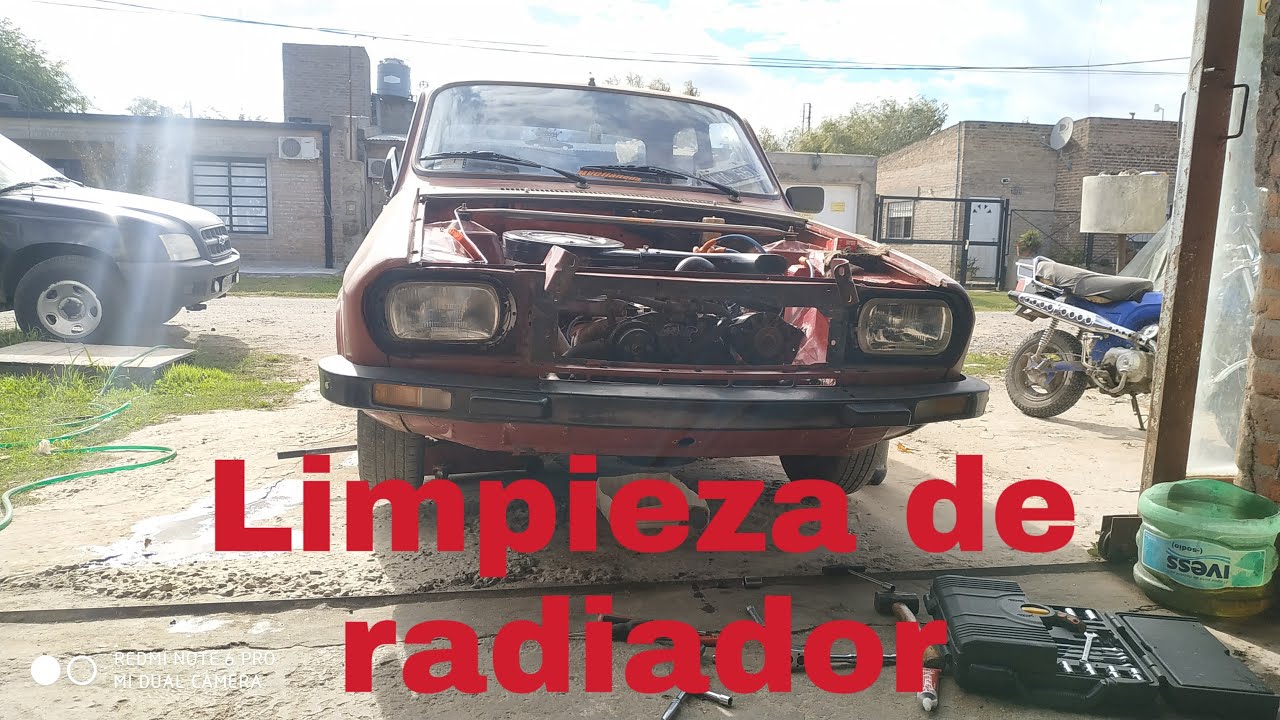 Armando el 12, como limpiar Radiador y purgar