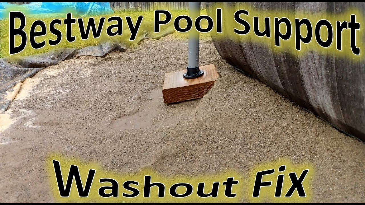 Bestway Pool Support Washout Repair