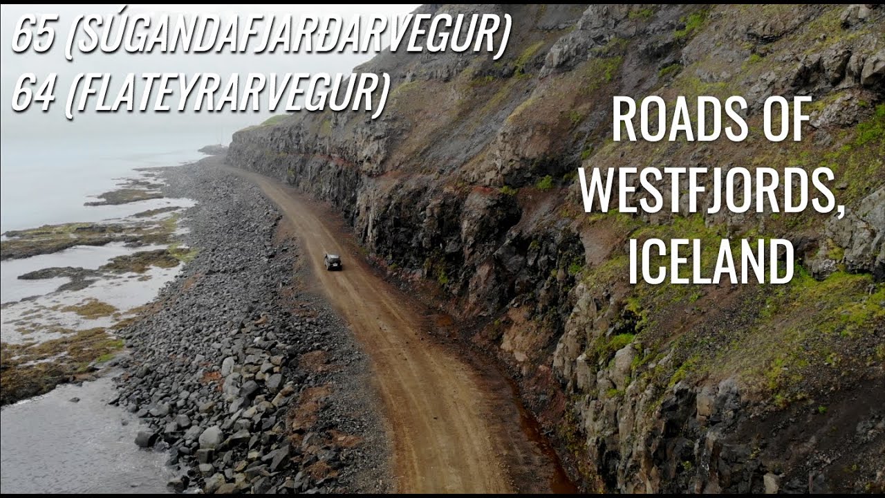 Roads of Westfjords, Iceland: 65 & 64 (Ísafjörður, Suðureyri & Flateyri) (06.07.2021)
