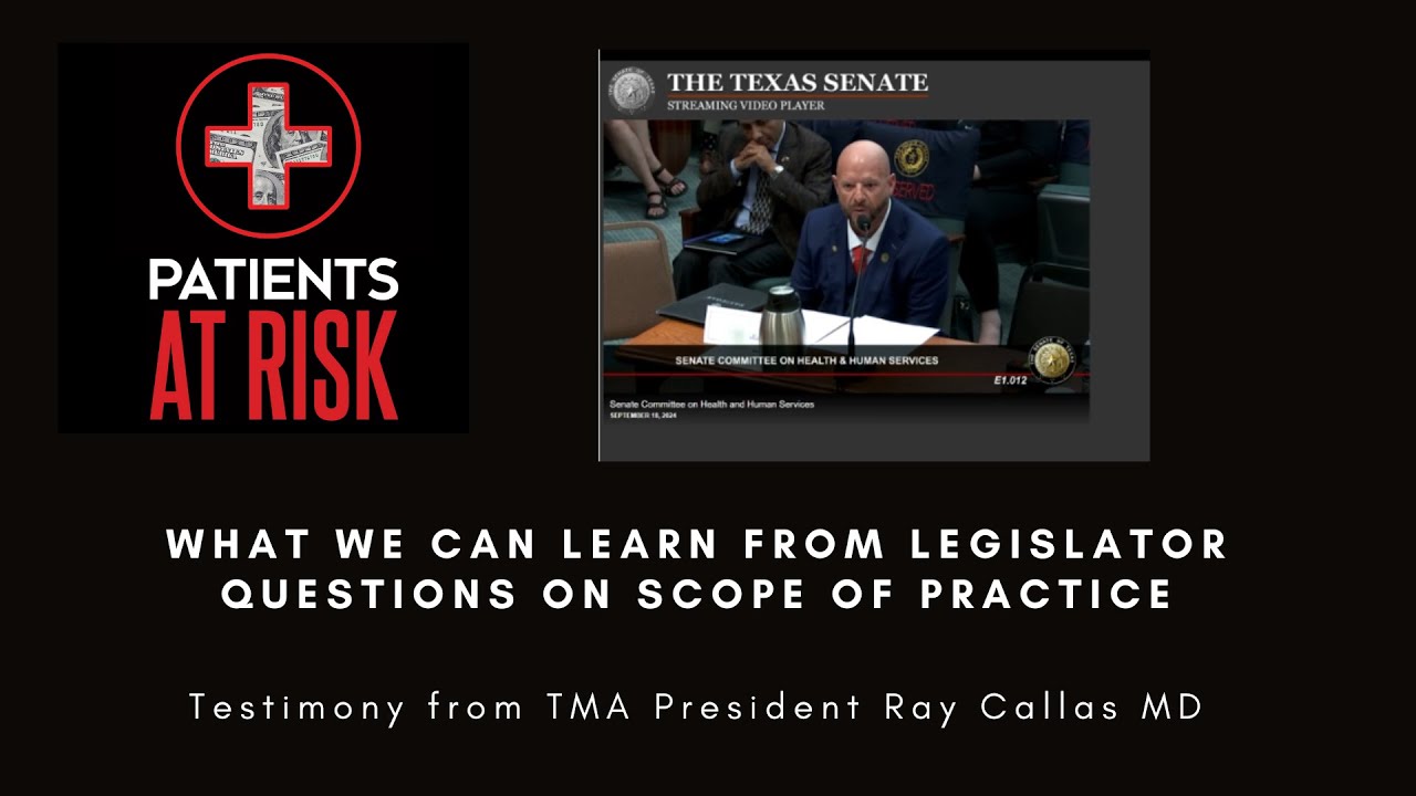 What we can learn from legislator questions on scope of practice