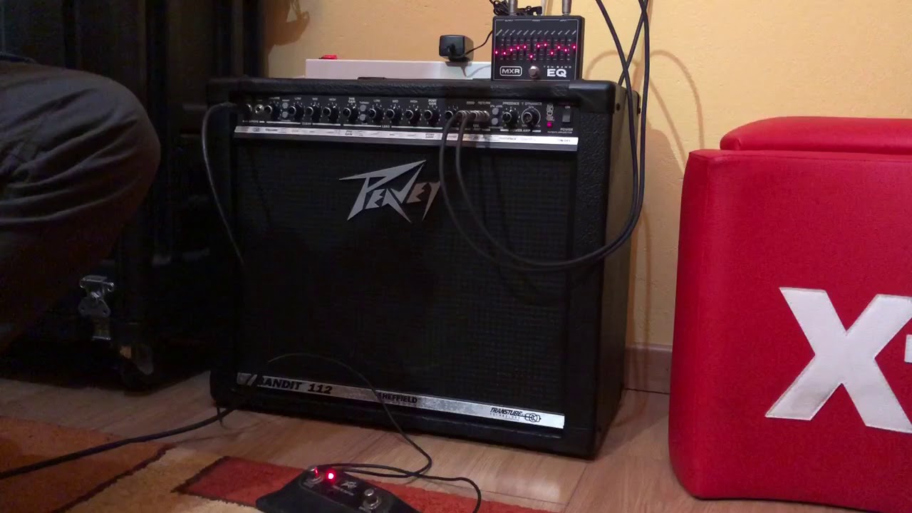 Peavey Bandit 112 Silver Stripe with mod (with new opams opa2134)