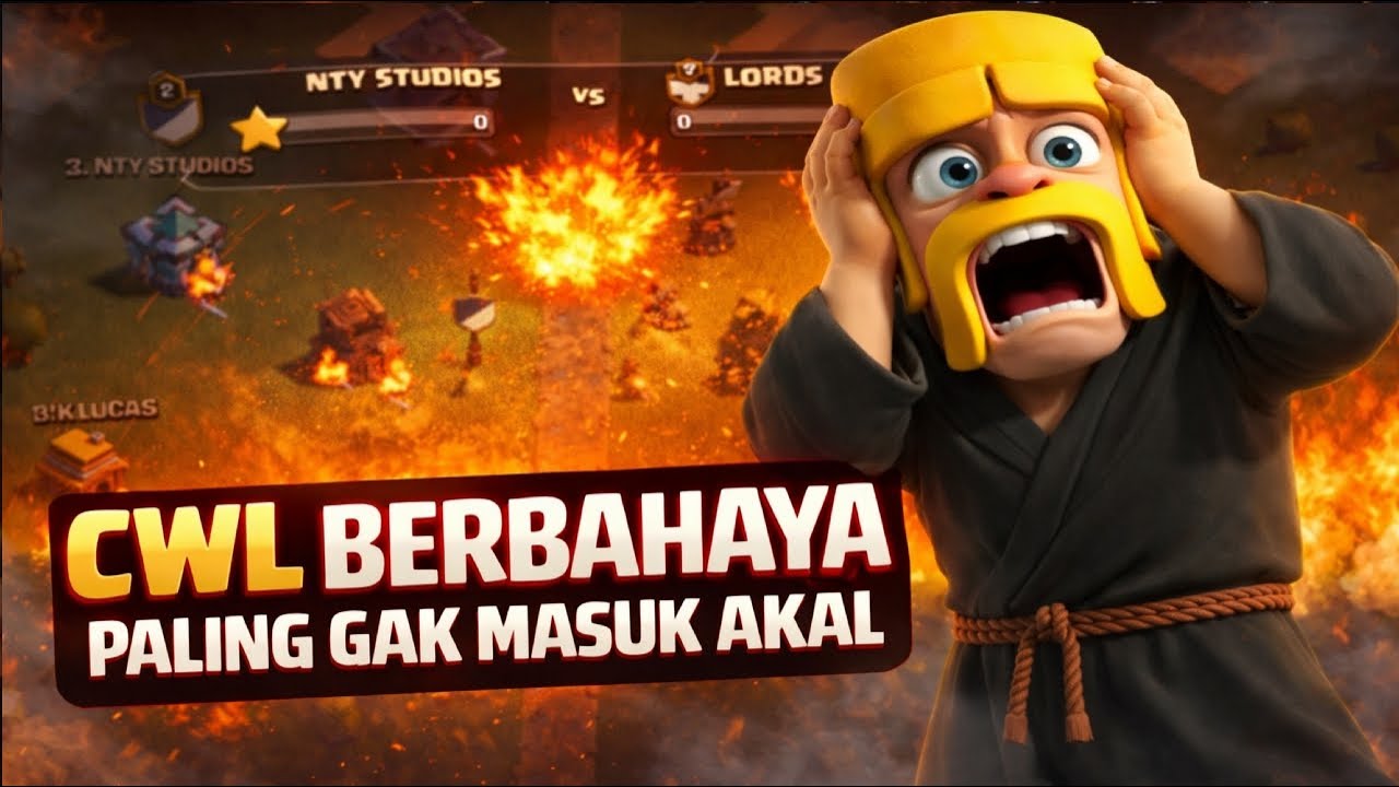 CWL PERTAMA DIKERJAIN SUPERCELL - LIVE COC