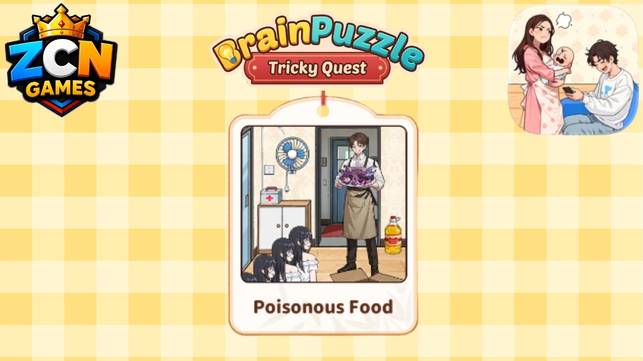 Brain Puzzle: Tricky Quest &ndash; Poisonous Food Walkthrough | Solution