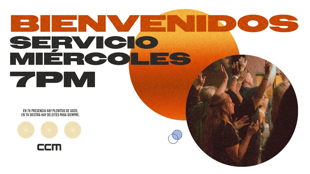 Servicio miércoles 21 de mayo | 07:00 pm | Pastor Julián Pino