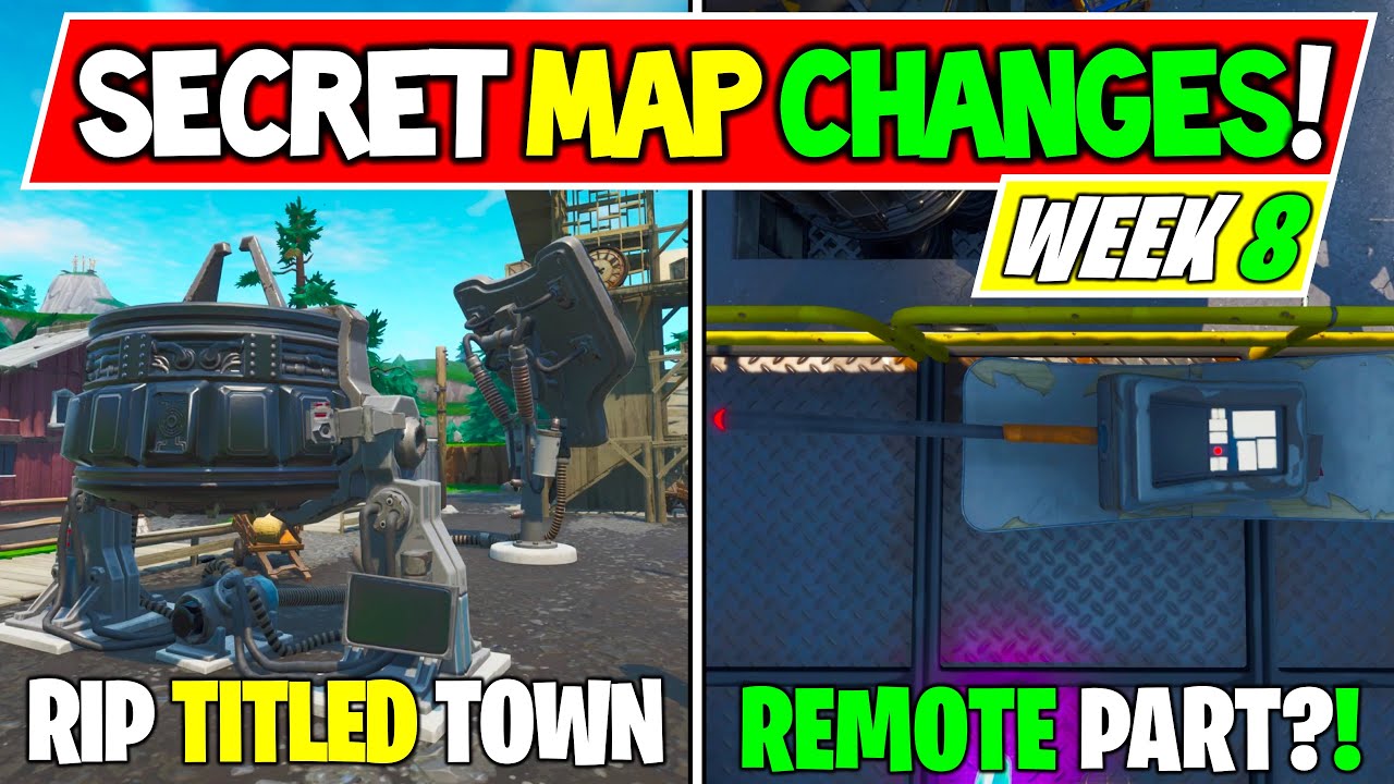 Fortnite: v10.31 ВСЕ СЕКРЕТНЫЕ ИЗМЕНЕНИЯ КАРТЫ 