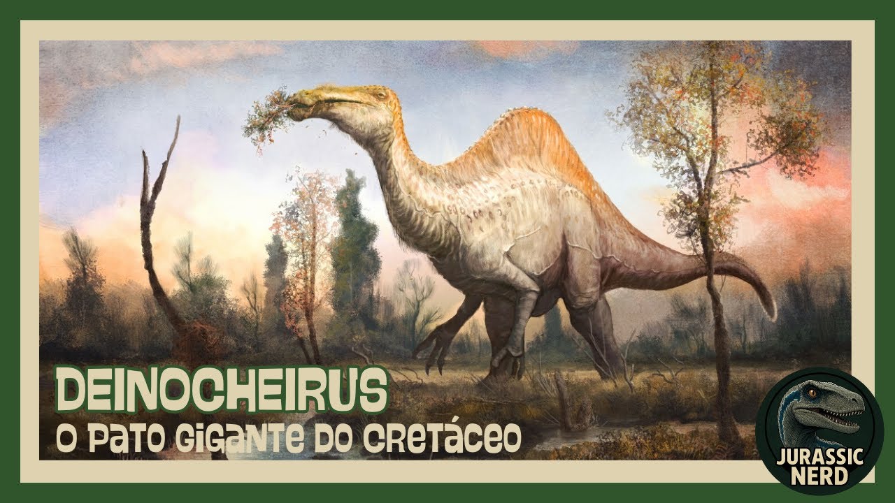 Deinocheirus - O Pato gigante do Cretáceo