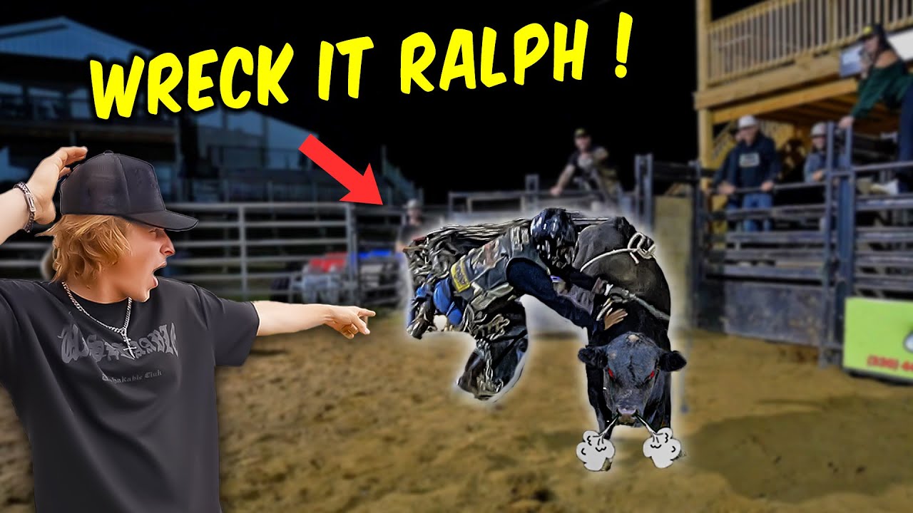 The Creekbend Boyz Ride The ANGRY MINI BULL!