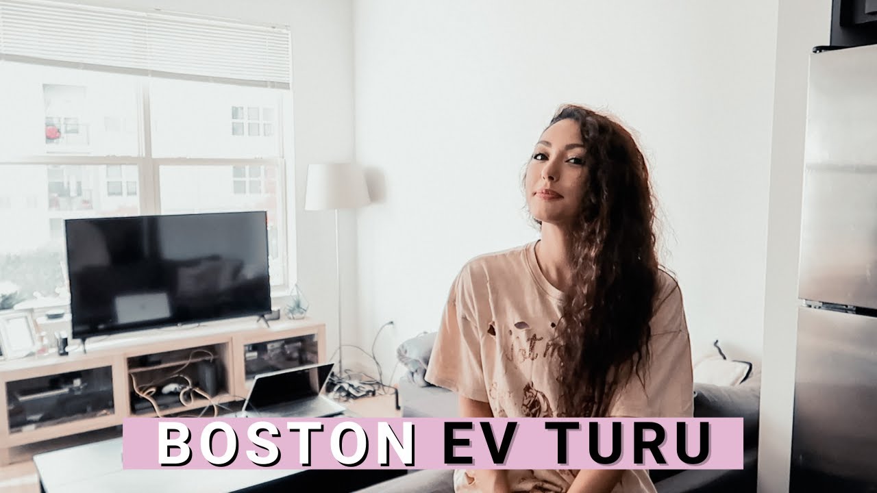 AMERİKA'DA EV TURU | Boston stüdyo dairemiz