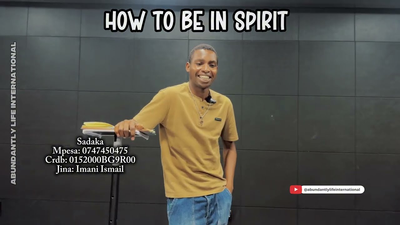 Part 02: HOW TO BE IN SPIRIT, 12 October 2025