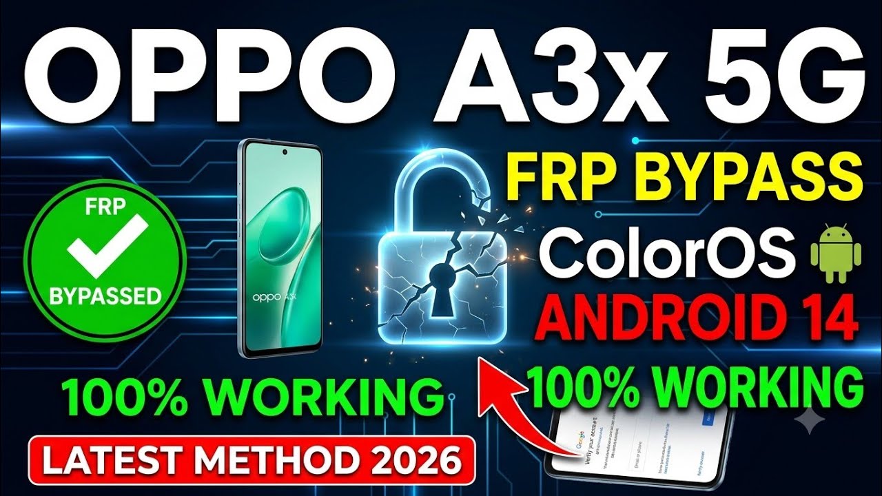 Oppo A3X frp bypass | Oppo  A3 FRP BYPASS | Android 14 Android 15 | Ahmed Telecom Accessories. 