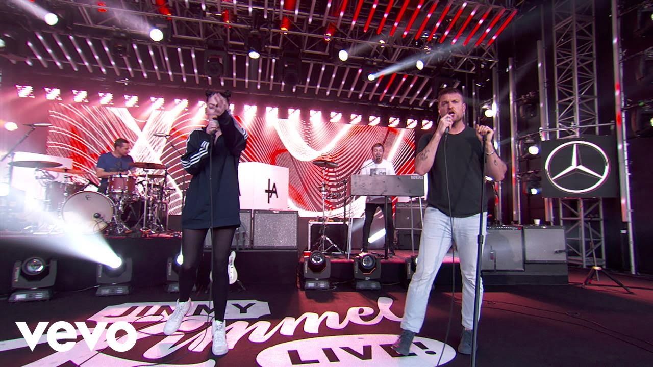Cold War Kids - So Tied Up ft. Bishop Briggs (Live From Jimmy Kimmel Live!) ft. Bishop Briggs