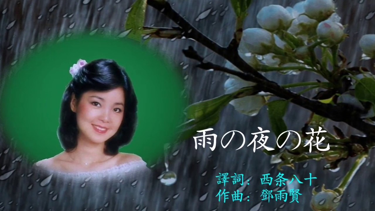 雨の夜の花   テレサ・テン / 鄧麗君